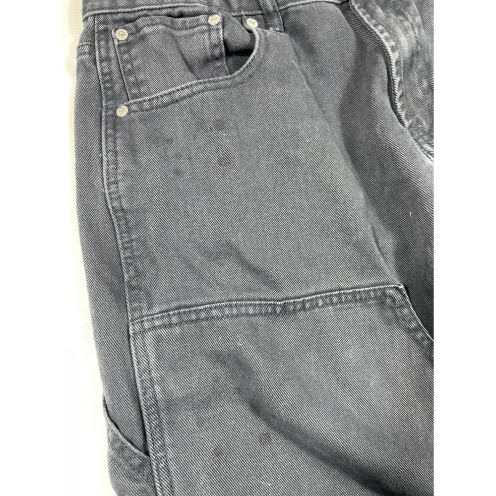 PacSun‎ Carpenter Jeans Black/dk Gray Utility Workwear Style Denim Pants Size 30 - Picture 9 of 9
